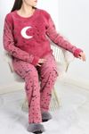 Battal Polar Pijama Takımı Açıkmor - 19199.1048.ERC3025