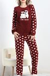 Polar Pijama Takımı Bordo1 - 19215.1048.ERC3025